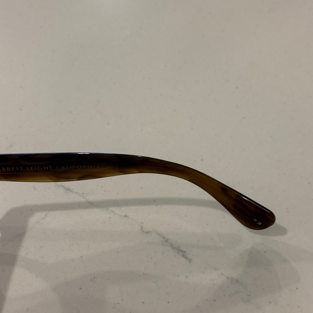 Garrett Leight Tortoiseshell Brown Sunglasses Tem… - image 4